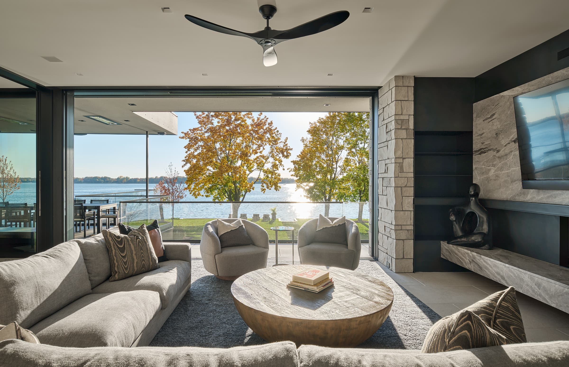 Josh.ai natural voice conversation control in luxury Twin Cities home